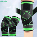 〔Q〕1/2Pcs Compression Knee Support Brace with Adjustable Strap, Sports Knee Sleeve for Workout Running Basketball