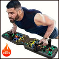 Portable Foldable Push Up Board Set with Handles Home Workout Fitness Tool Chest Abdominal Arm Back Muscle Training