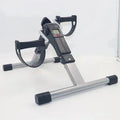Mini Folding Bike 2.5kg Household Mini Black Colored Steel Pipe Electroplated Fitness Bike Folding Leg Trainer