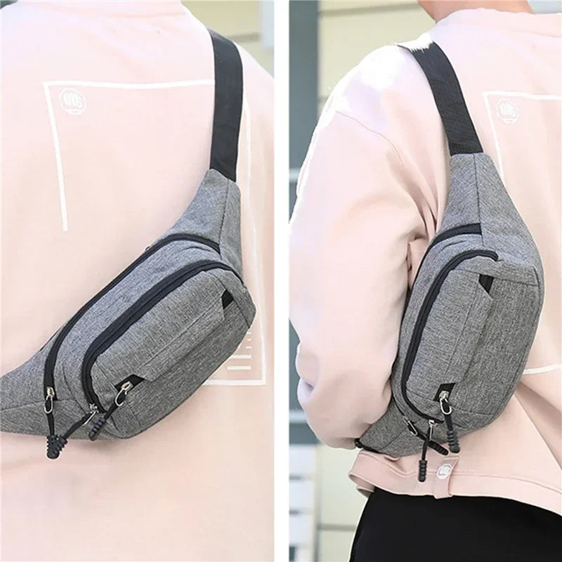 Waist Bag for Men Women Multifunctional Large Capacity Belt Bag Anti Splash Wear-resistant Construction Site Pochete