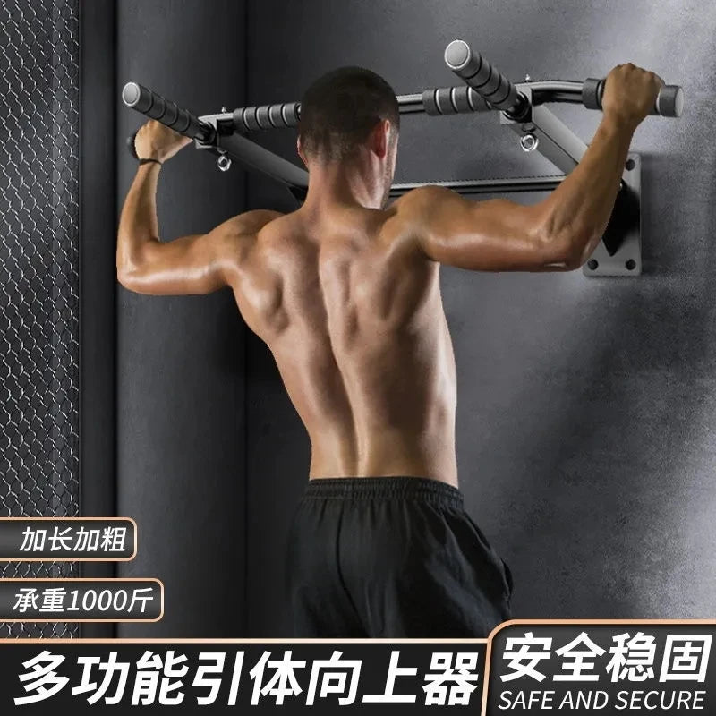 Wall Mounted Horizontal Bars With Wide Anti-slip Pad Home Gym Workout Chin Up Pull Up Training Bar Sport Fitness Equipment