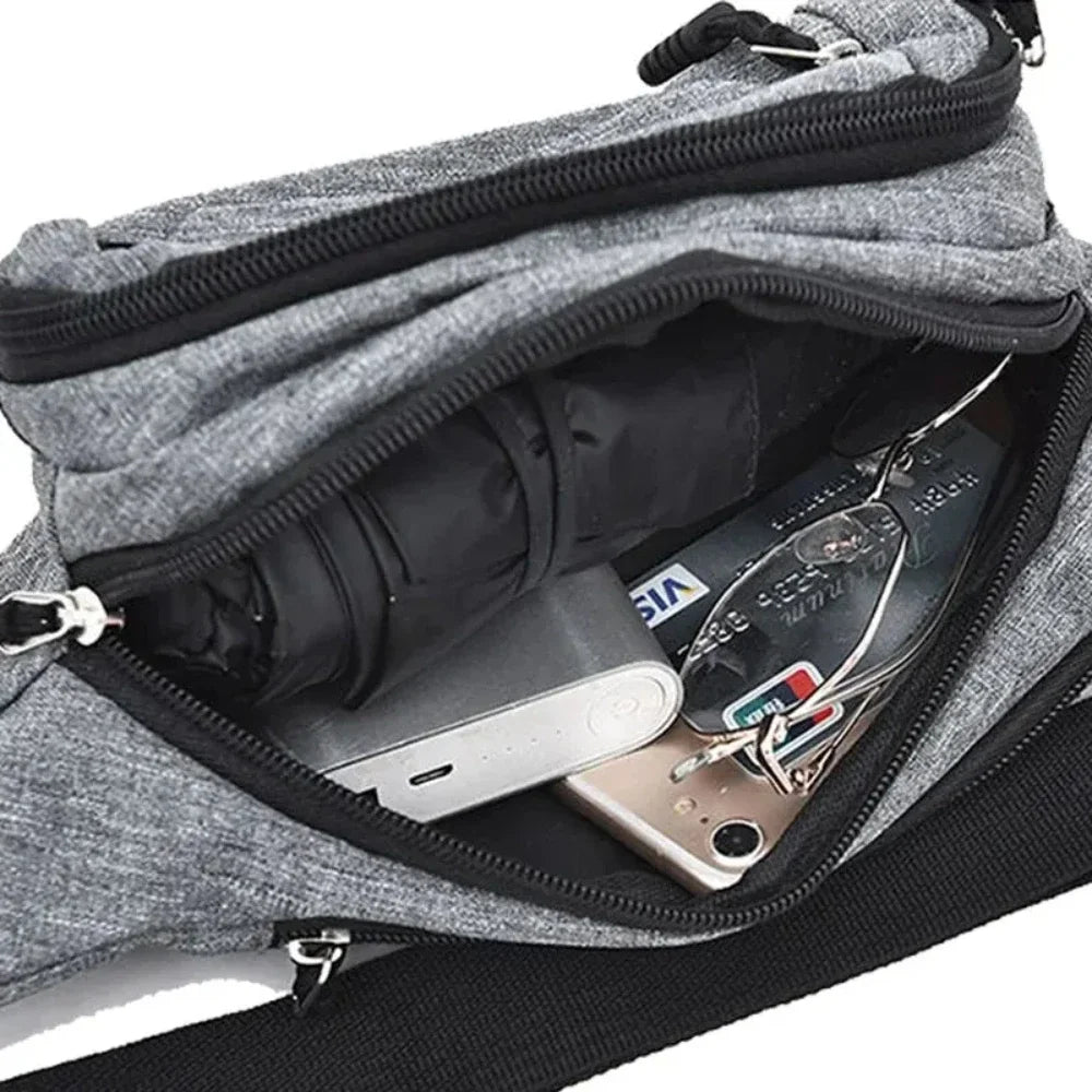 Waist Bag for Men Women Multifunctional Large Capacity Belt Bag Anti Splash Wear-resistant Construction Site Pochete